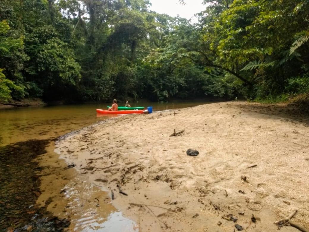 Suites Proximo Ao Rio Jaguareguava Em Bertioga Extérieur photo