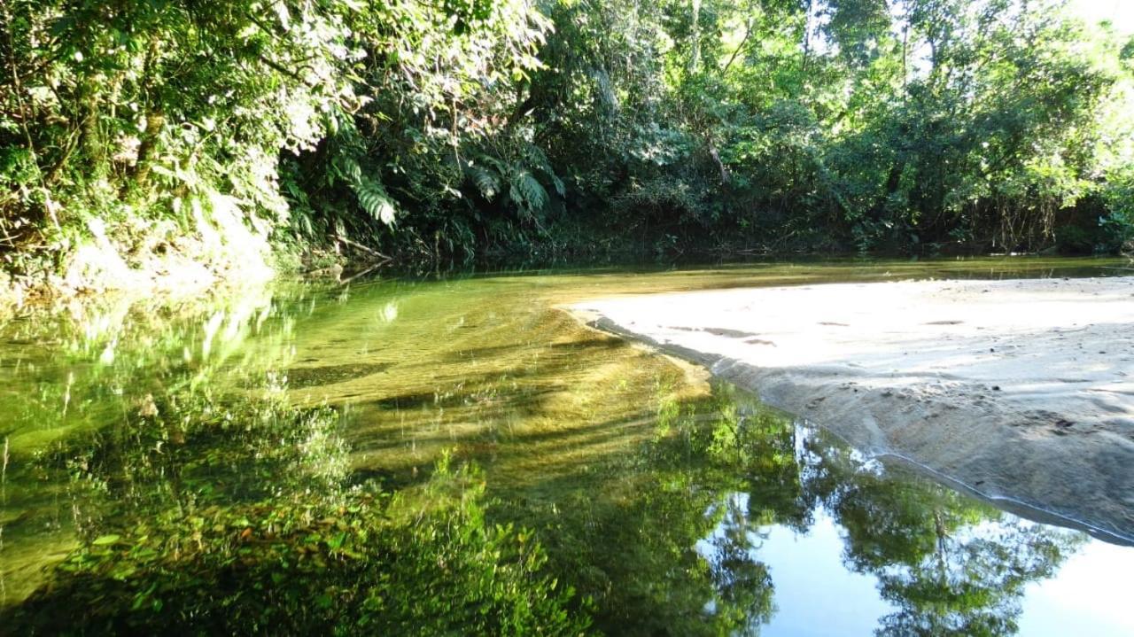 Suites Proximo Ao Rio Jaguareguava Em Bertioga Extérieur photo